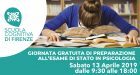 Corso di preparazione all’Esame di Stato per Psicologi – Firenze, 13 Aprile 2019