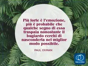 Paul Ekman - Emozione e bugia 