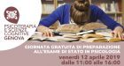 Corso di preparazione all’Esame di Stato per Psicologi – Genova, 12 Aprile 2019