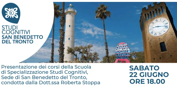 Presentazione della Scuola di Psicoterapia di San Benedetto del Tronto GIUGNO 2019