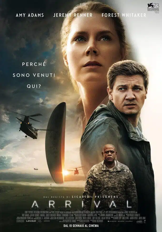 Arrival (2016) di Villeneuve, un film sull'erronea comprensione -Recensione FEAT