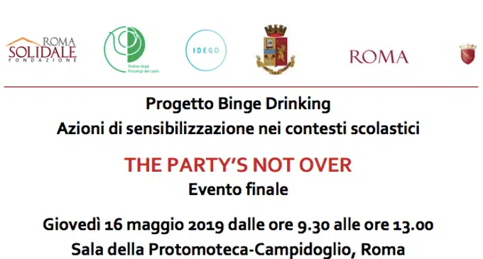 Binge Drinking Azioni di sensibilizzazione nei contesti scolastici - Roma