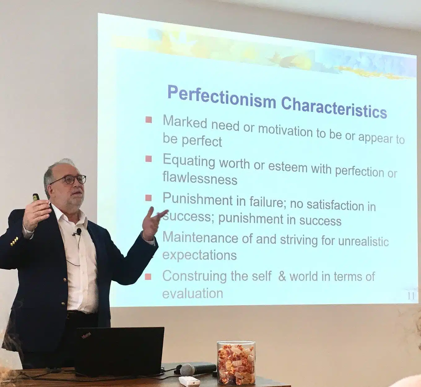 Report dal Workshop di Paul L. Hewitt sul perfezionismo ph2
