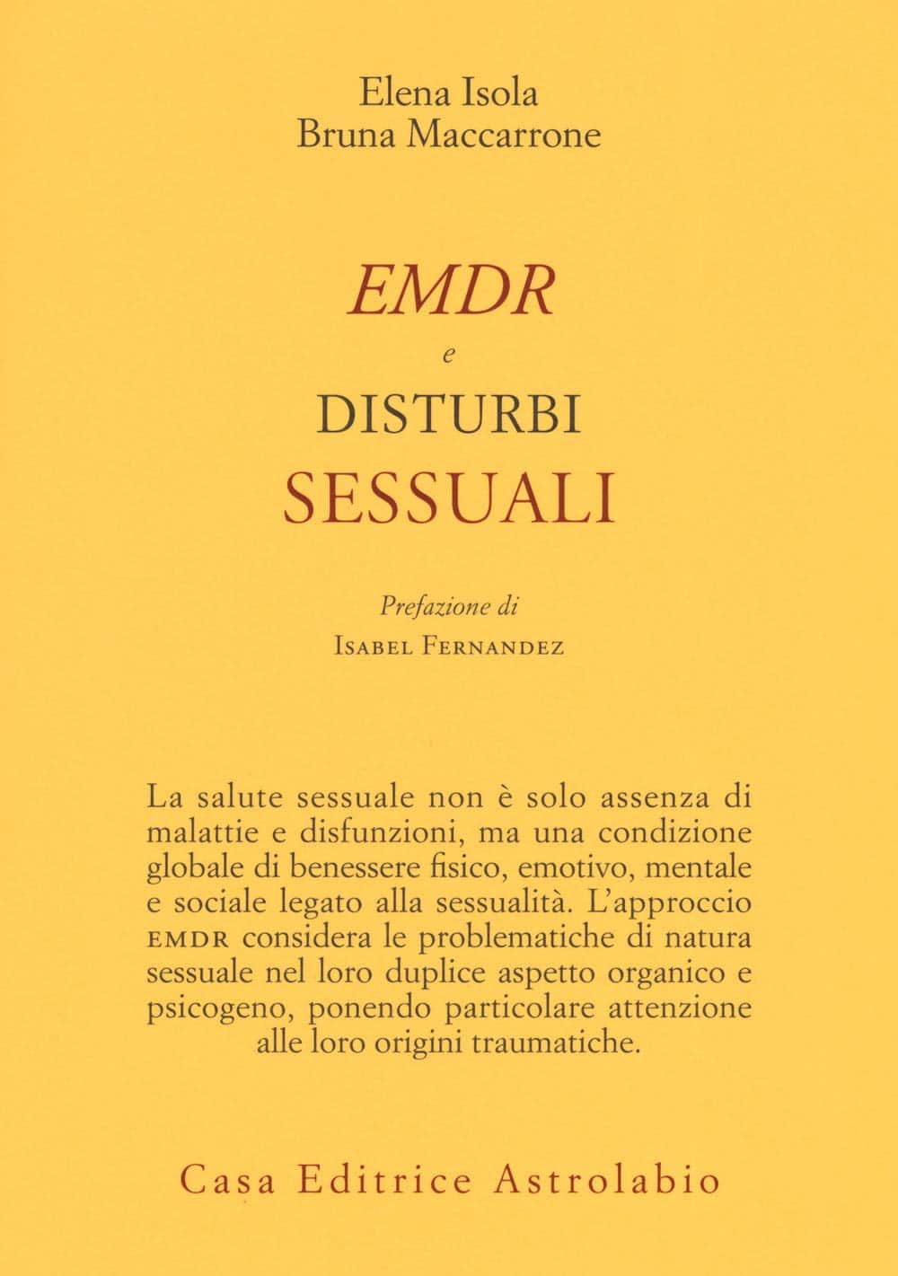 EMDR e disturbi sessuali (2019) Isola e Maccarrone (EVIDENZA)
