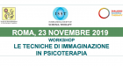 Le tecniche di immaginazione in Psicoterapia – Corso ECM a Roma, 23 Novembre 2019