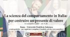 La scienza del comportamento in Italia: per costruire un presente di valore – Roma, 14 Novembre 2019