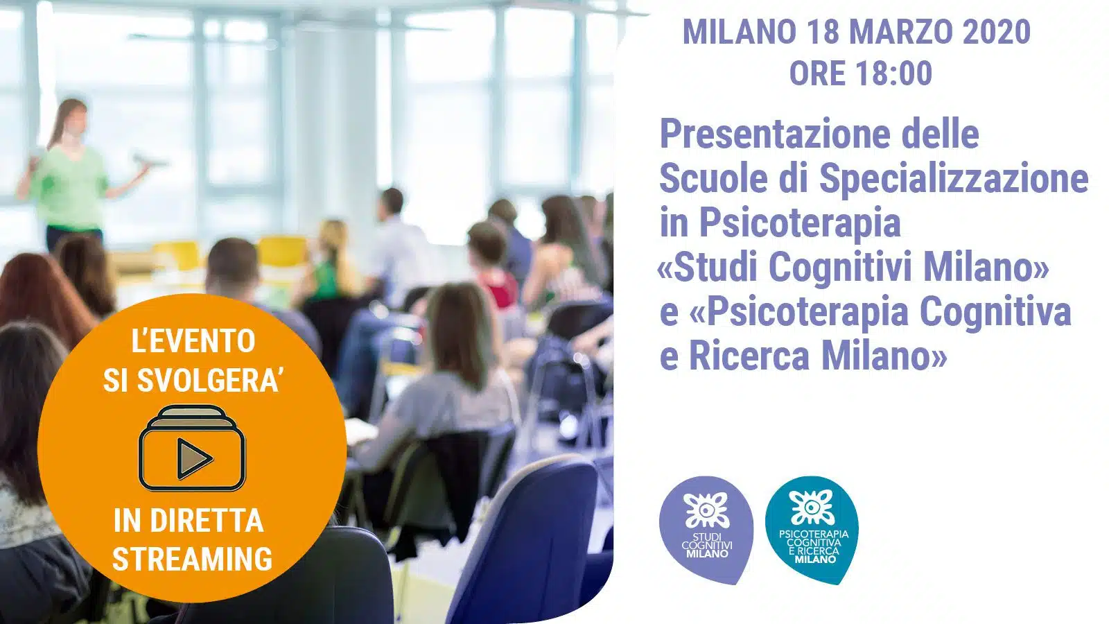 MILANO 200318 - PRESENTAZIONE STREAMING