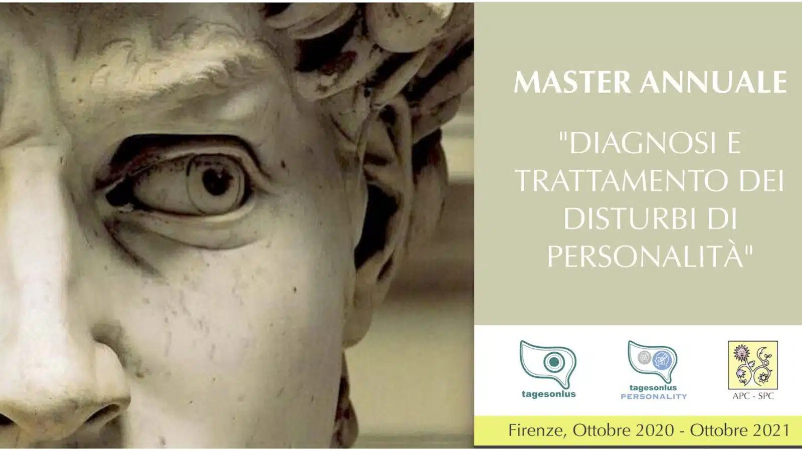 Diagnosi e trattamento dei disturbi di personalita - Master annuale Firenze