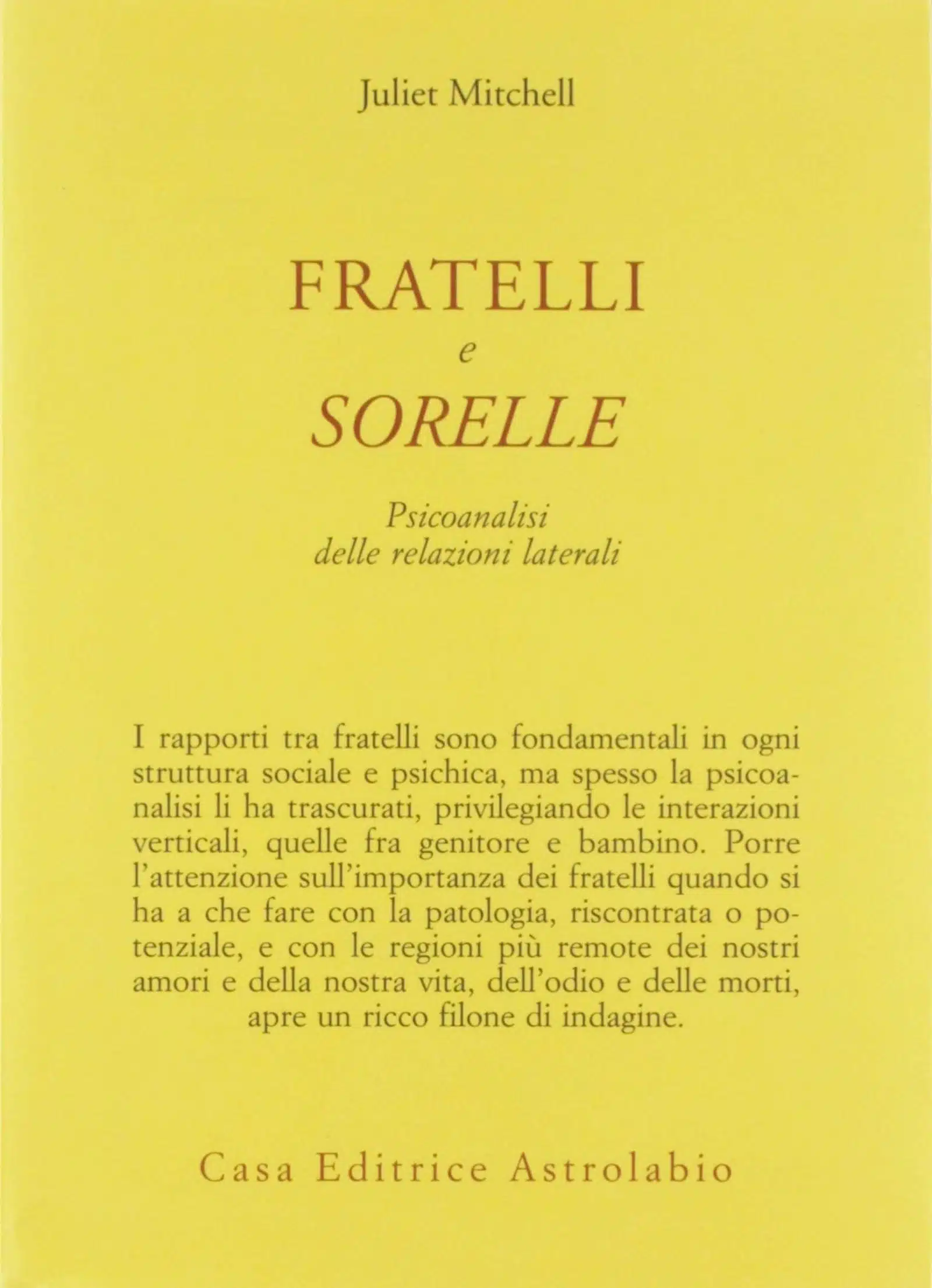 Fratelli e sorelle 2019 di Julian Mitchell Recensione del libro Featured