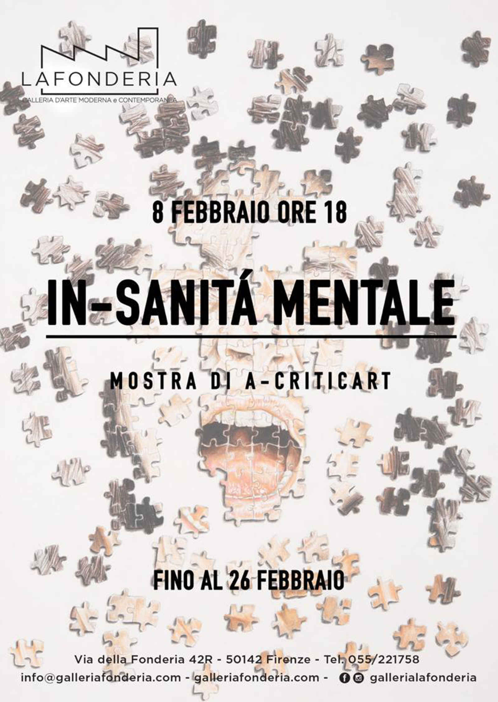 In-sanità mentale: a Firenze la mostra d'arte del giovane A-CriticArt featured