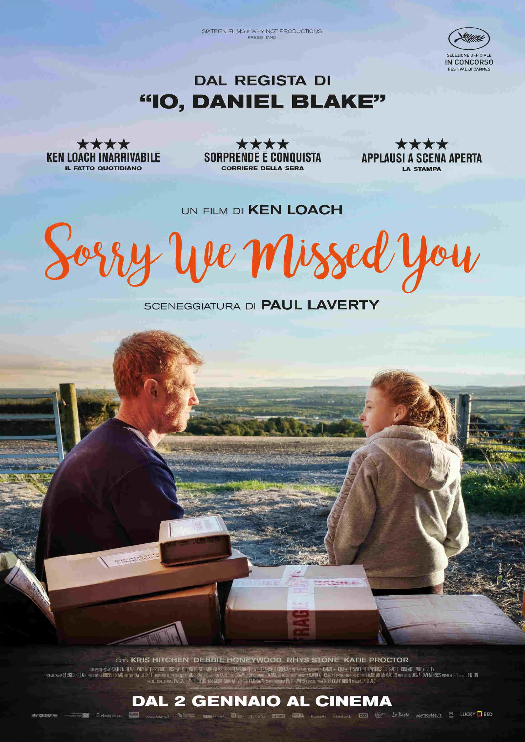 Sorry we missed you 2019 di Ken Loach Recensione del film EVIDENZA