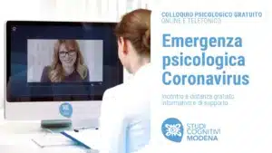 Coronavirus: colloquio psicologico gratuito - Studi Cognitivi Modena