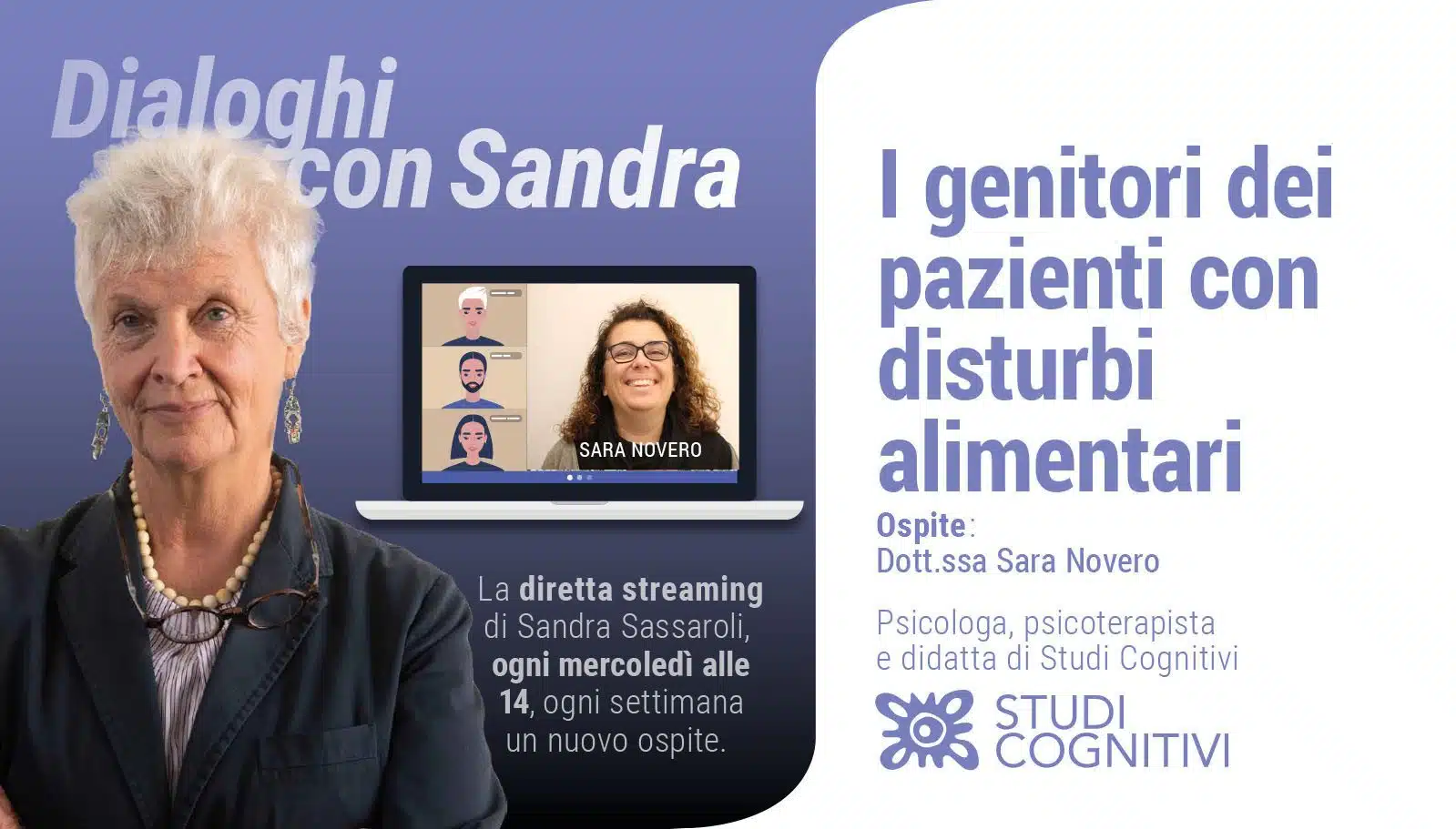 Dialoghi con Sandra - Il video del settimo incontro con la Dott.ssa Novero