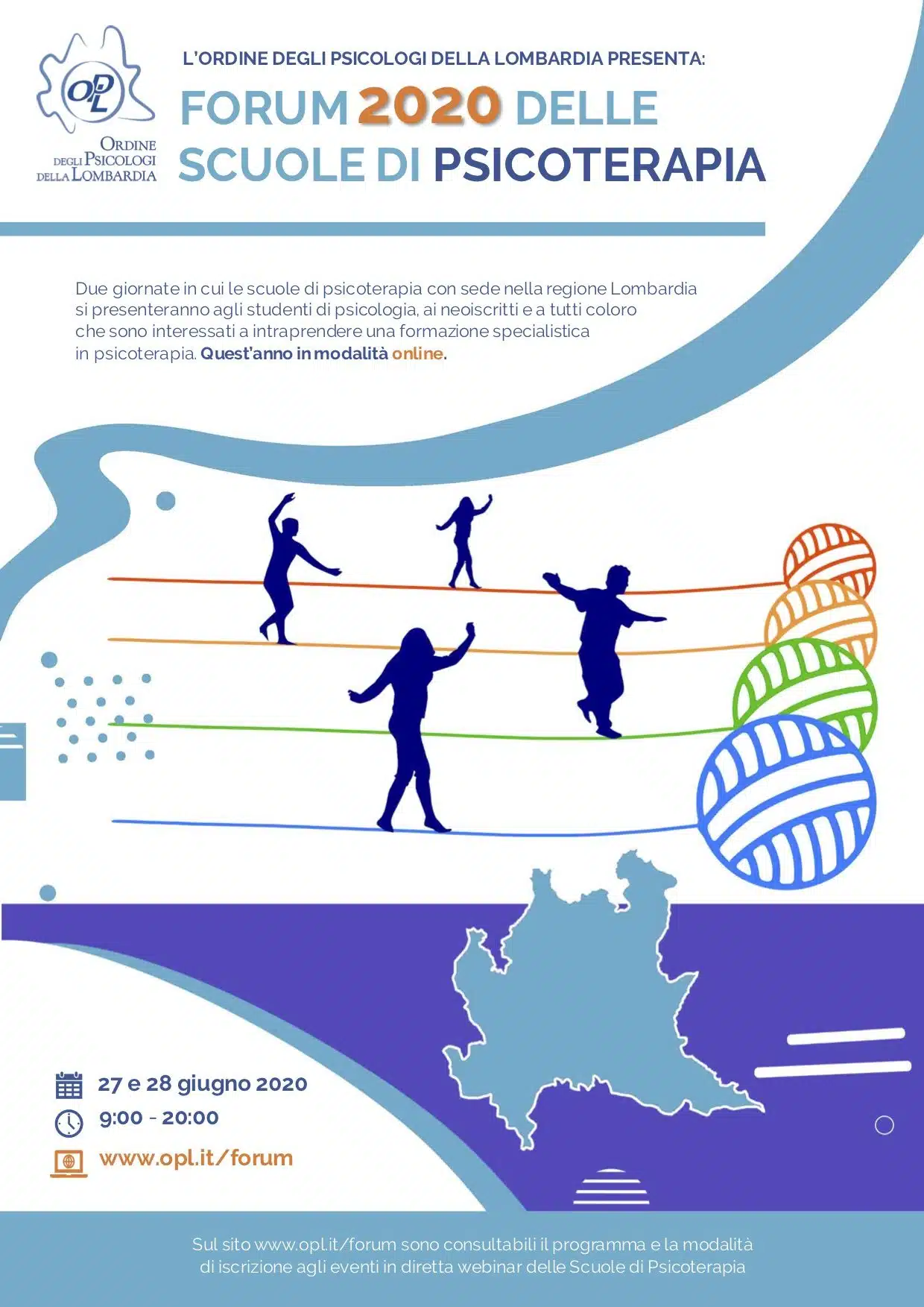 OPL - Locandina Forum Scuole Psicoterapia 27-28 giugno 2020 copy