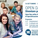 Presentazione della Scuola di Psicoterapia di Mestre & Open day - EVENTO IN DIRETTA STREAMING, 16 Settembre 2020 Presentazione della Scuola di Psicoterapia di Mestre & Open day - EVENTO IN DIRETTA STREAMING, 16 Settembre 2020