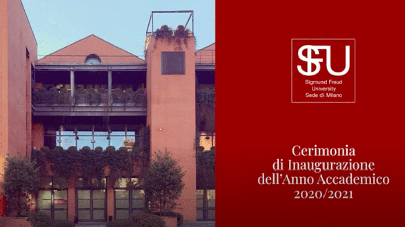Sigmund Freud University di Milano - Inaugurato il nuovo anno accademico