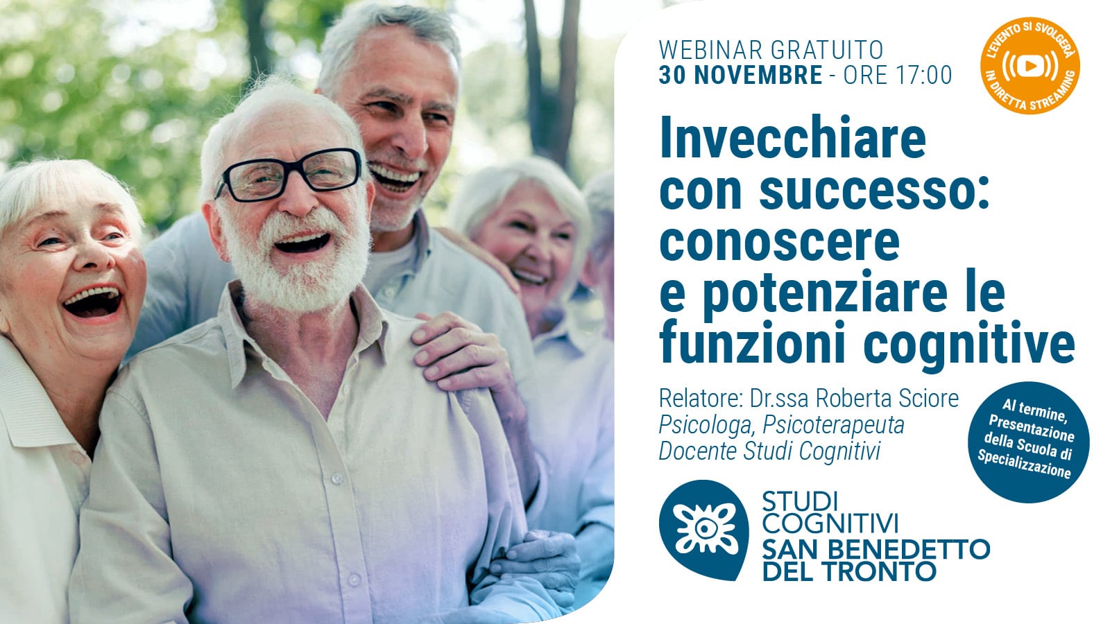 SAN BENEDETTO - 201130 - Invecchiamento Successo - Banner