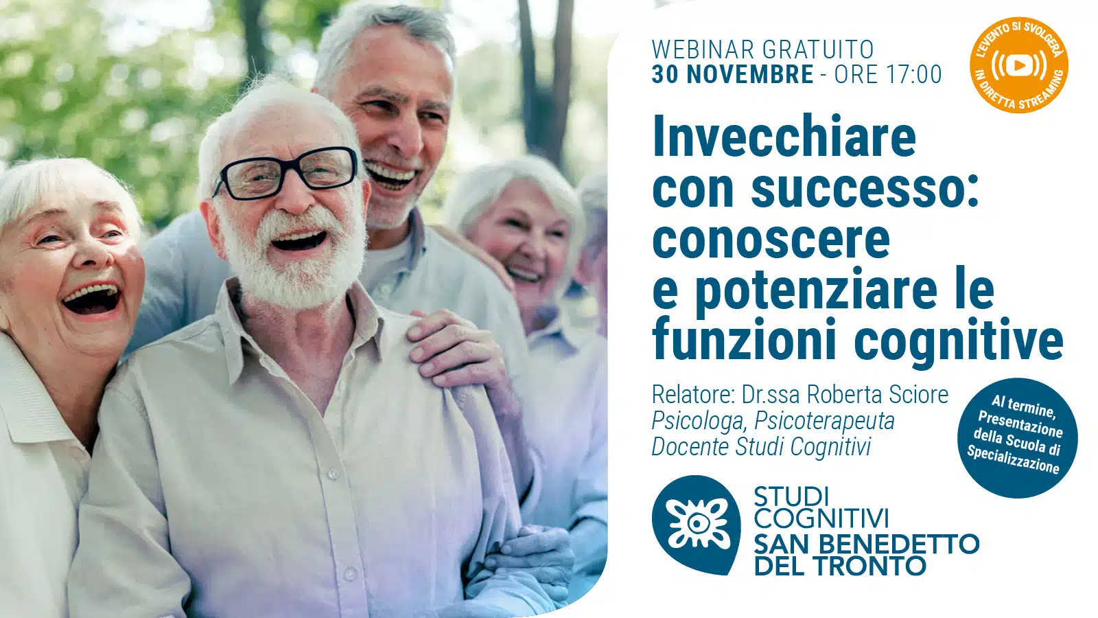 SAN BENEDETTO - 201130 - Invecchiamento Successo - Banner