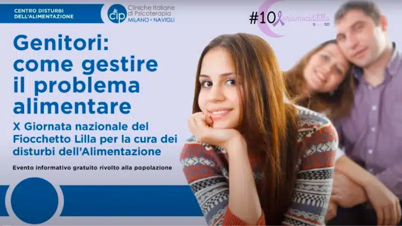 Disturbi alimentari: webinar sulle linee guida per i genitori - Video e Report