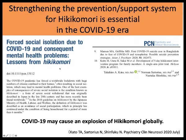 Hikikomori e ritiro sociale assessment e intervento - Report dal webinar imm8