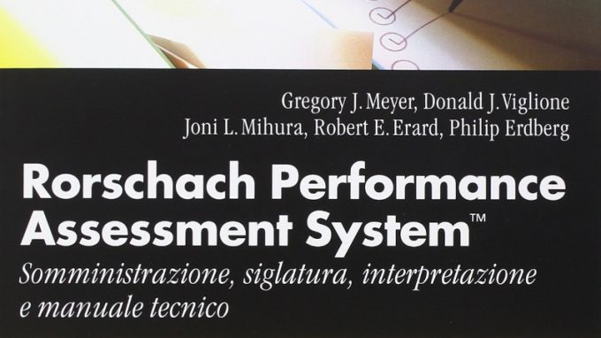 Introduzione al test di Rorschach secondo il metodo R-PAS