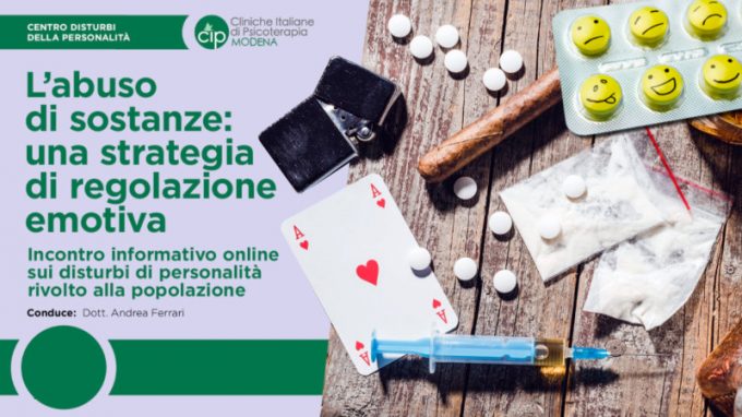 L’abuso di sostanze. Una strategia di regolazione emotiva – Report dal webinar