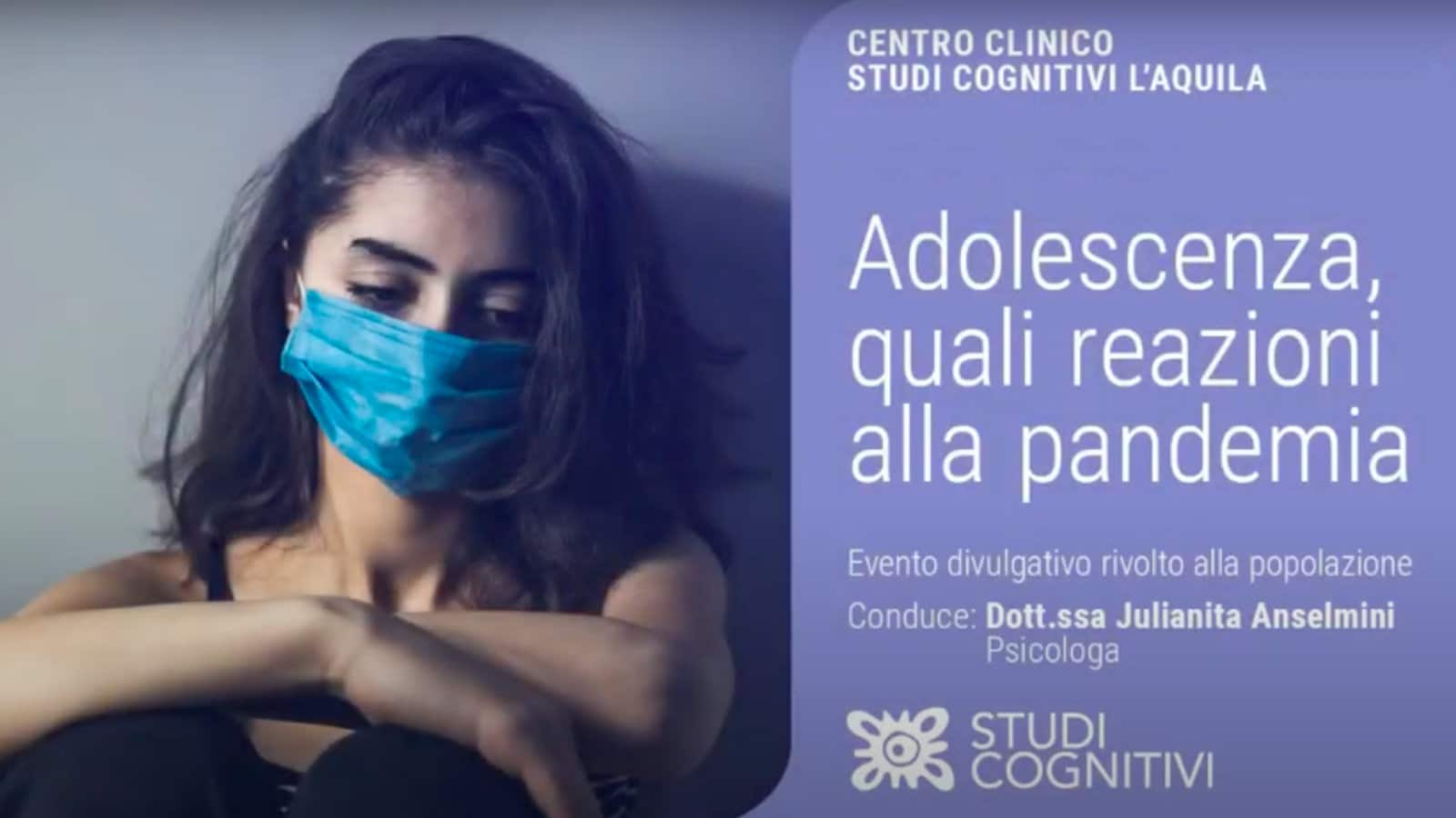 Adolescenza: quali reazioni alla pandemia - Video del webinar