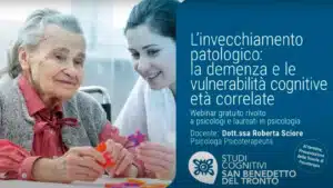 Invecchiamento: la demenza e le vulnerabilità - Video del webinar