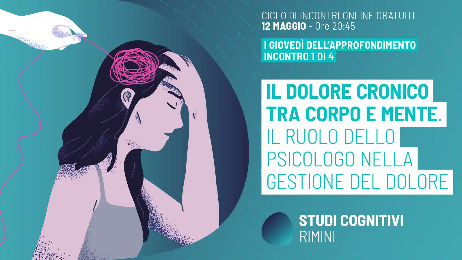 CENTRO CLINICO STUDI COGNITIVI RIMINI - 220512 - Giovedì Approfondimento - Dolore cronico