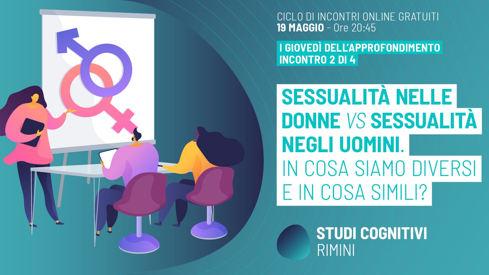CENTRO CLINICO STUDI COGNITIVI RIMINI - 220519 - Giovedì Approfondimento - Sessualità