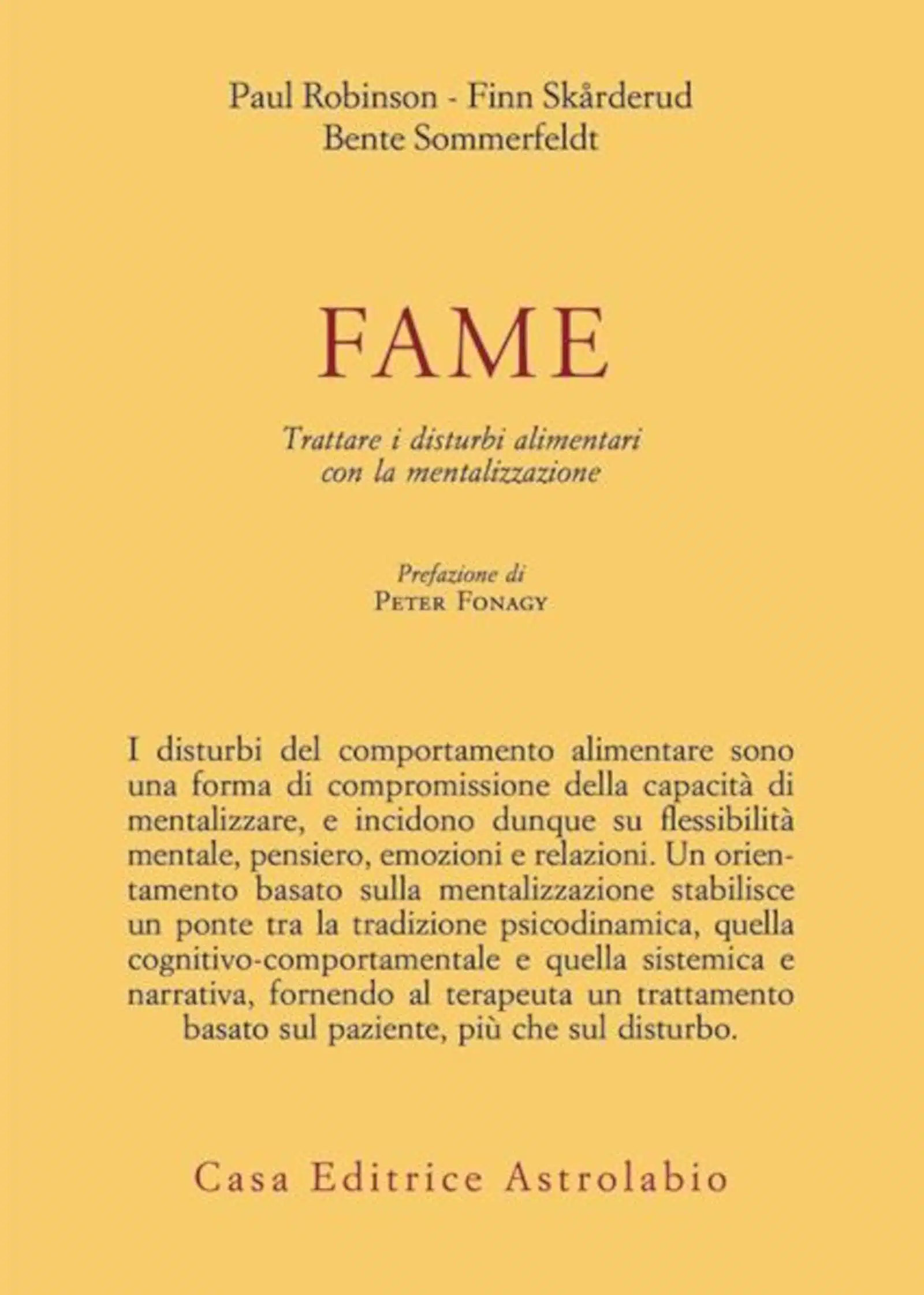 Fame Trattare i disturbi alimentari con la mentalizzazione Recensione Featured