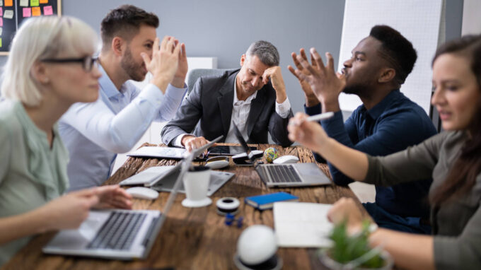 L’intensità di un conflitto interpersonale nel contesto lavorativo