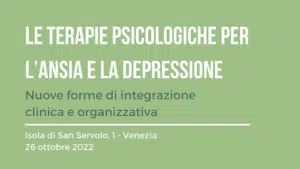 Le terapie psicologiche efficaci: report dal convegno del 26 ottobre a Venezia