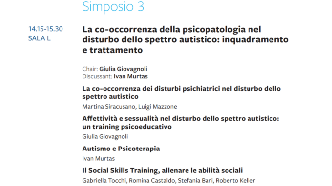 La co-occorrenza della psicopatologia nel disturbo dello spettro autistico: inquadramento e trattamento