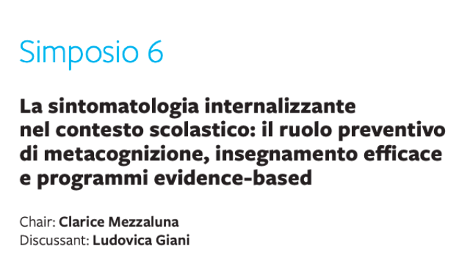 La sintomatologia internalizzante nel contesto scolastico: il ruolo preventivo di metacognizione, insegnamento efficace e programmi evidence-based