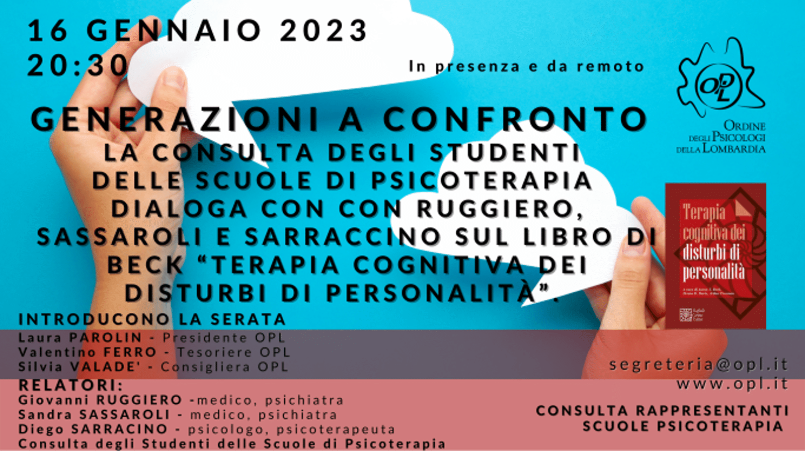 Generazioni a confronto dialogo con Ruggiero Sassaroli e Sarraccino