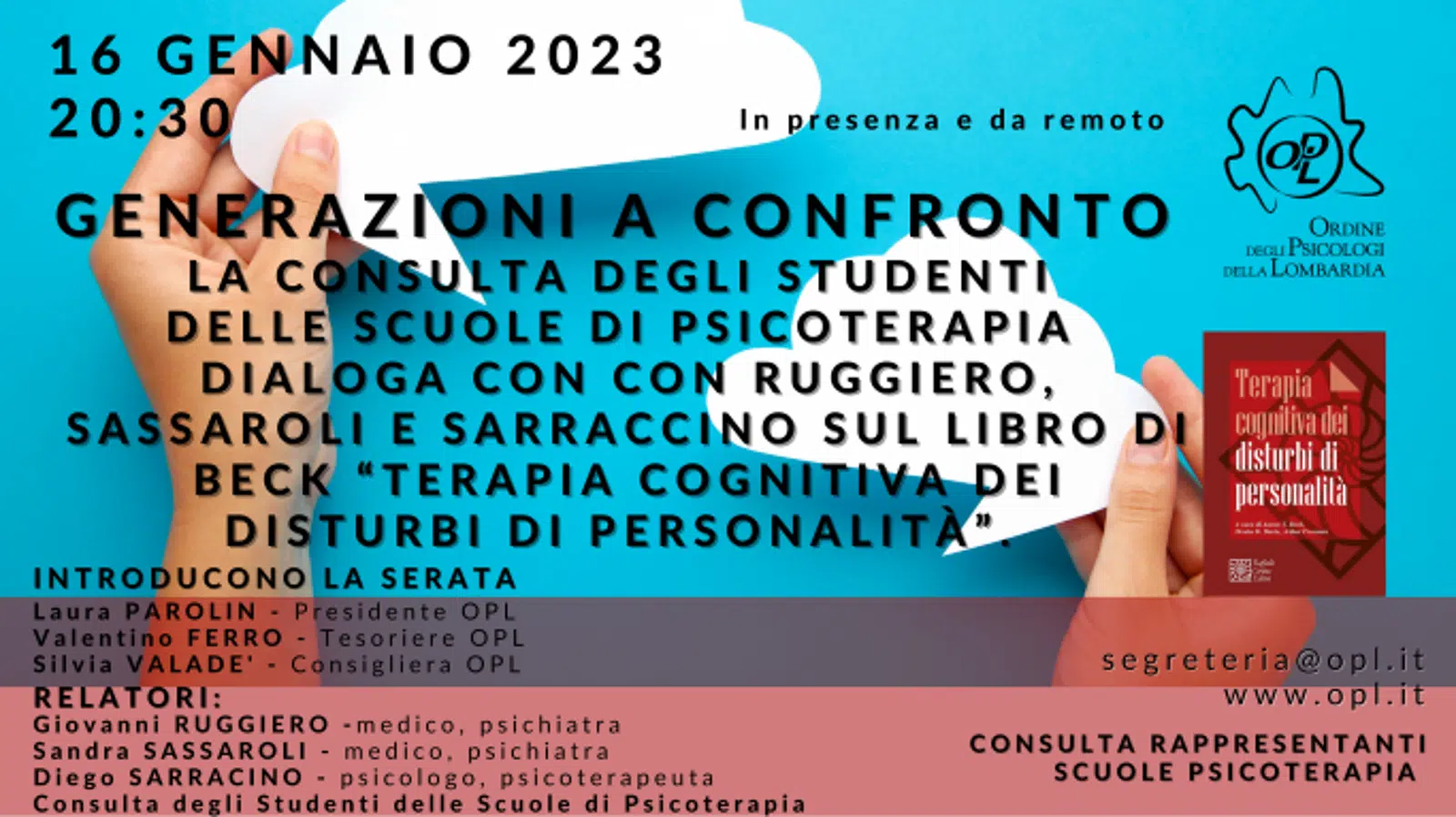 Generazioni a confronto dialogo con Ruggiero Sassaroli e Sarraccino