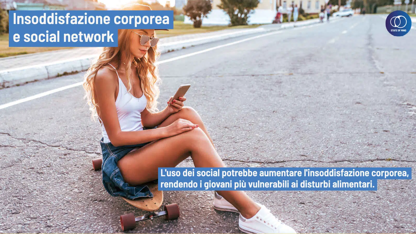 Insoddisfazione corporea ideale di magrezza e social network