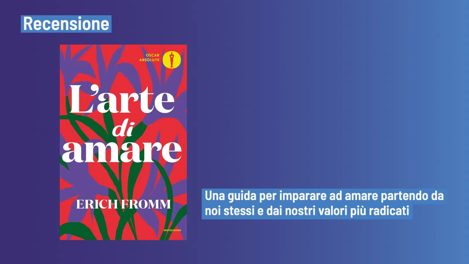 L’arte di amare (2016) di Erich Fromm - Recensione