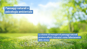Paesaggi naturali e psicologia ambientale: effetti positivi sullo stress