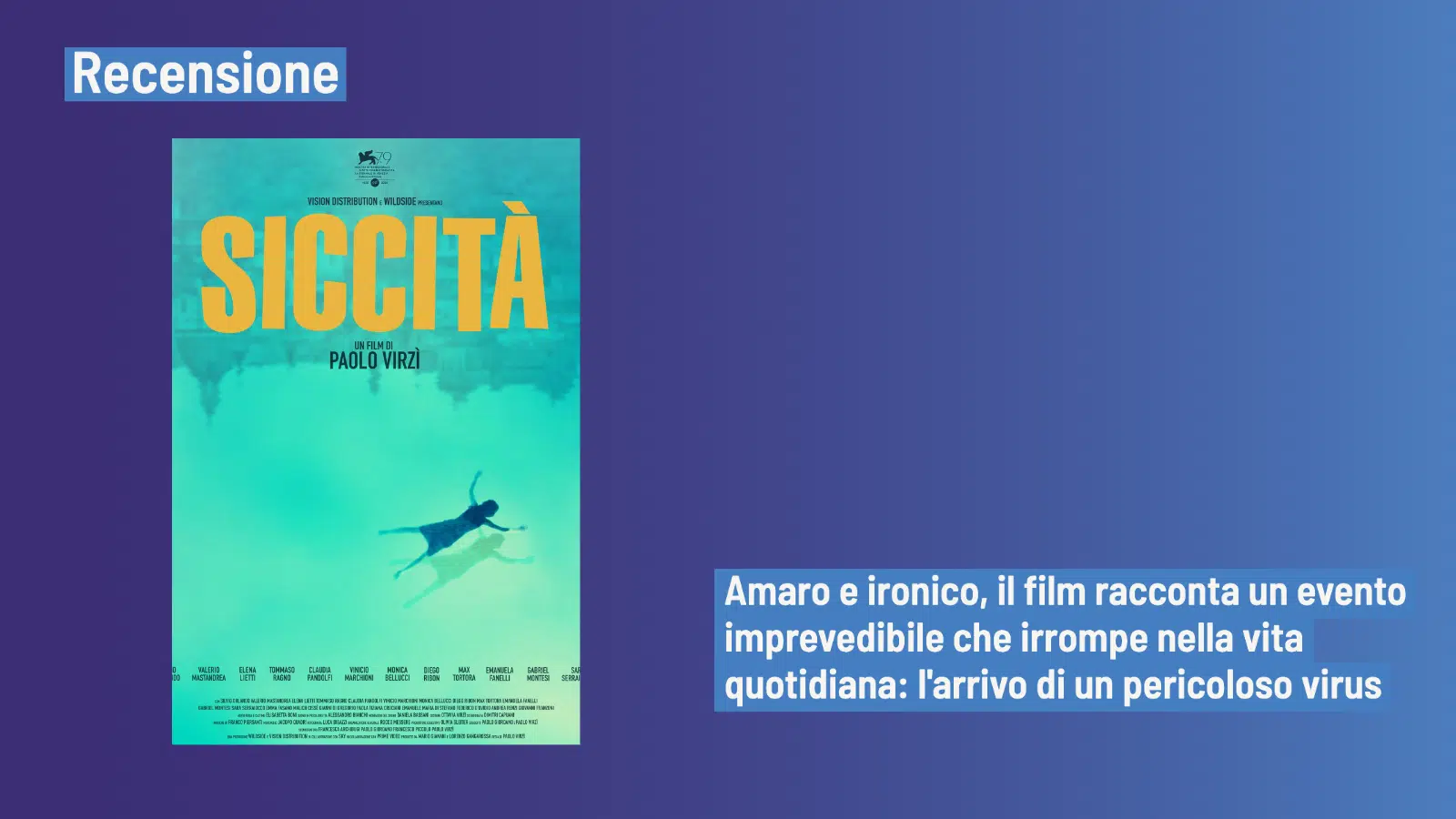 Siccità (2022) il riecheggiare di un trauma - Recensione del film