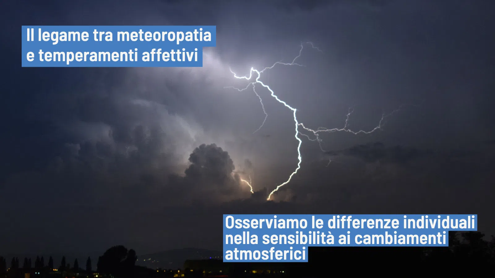 Meteoropatia: quale ruolo rivestono i temperamenti affettivi