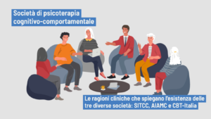 Società di terapia cognitivo-comportamentale diverse: le ragioni cliniche