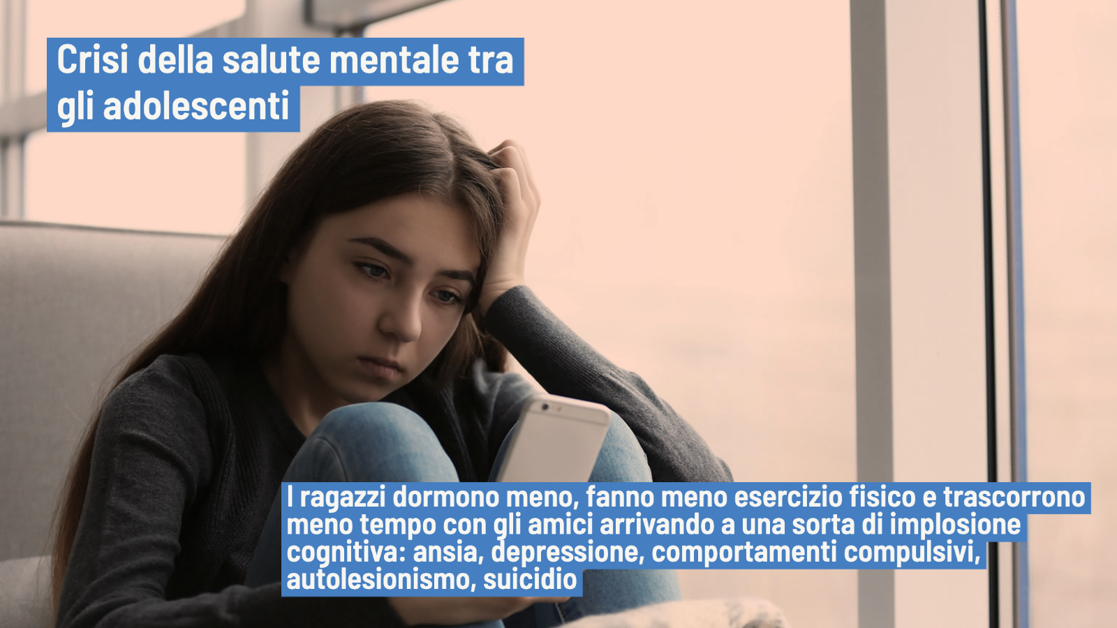 Adolescenti e crisi della salute mentale: cosa è cambiato