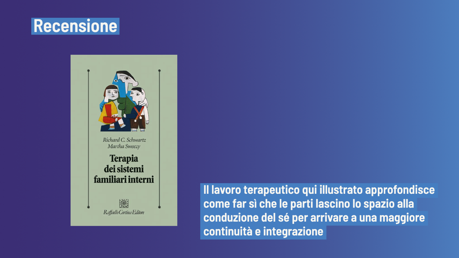 Terapia dei sistemi familiari interni (2023) - Recensione del libro_