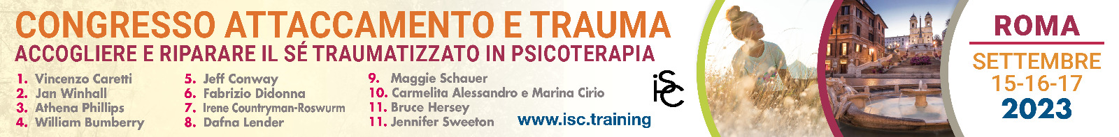 Congresso Attaccamento e Trauma 2023 ISC Training