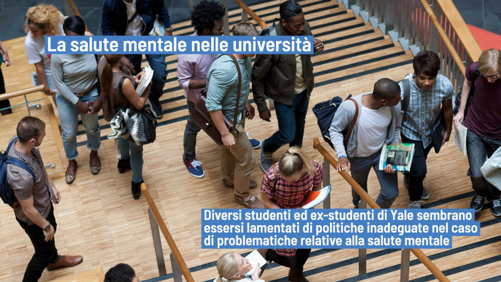 Salute mentale nelle università: il caso della Yale University