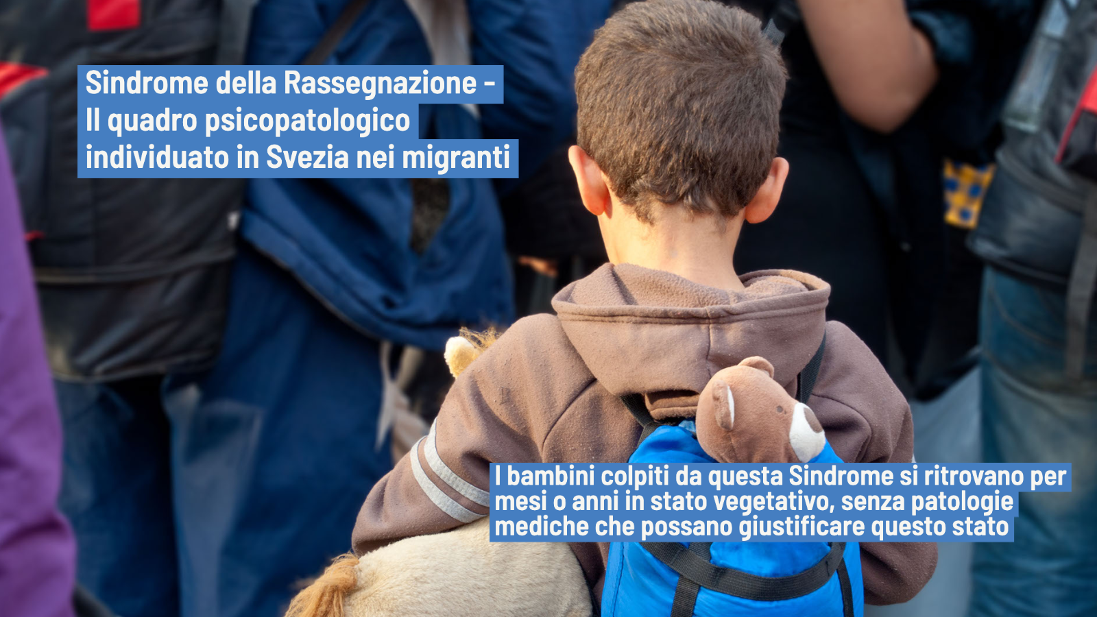 Sindrome della Rassegnazione nei bambini rifugiati in Svezia
