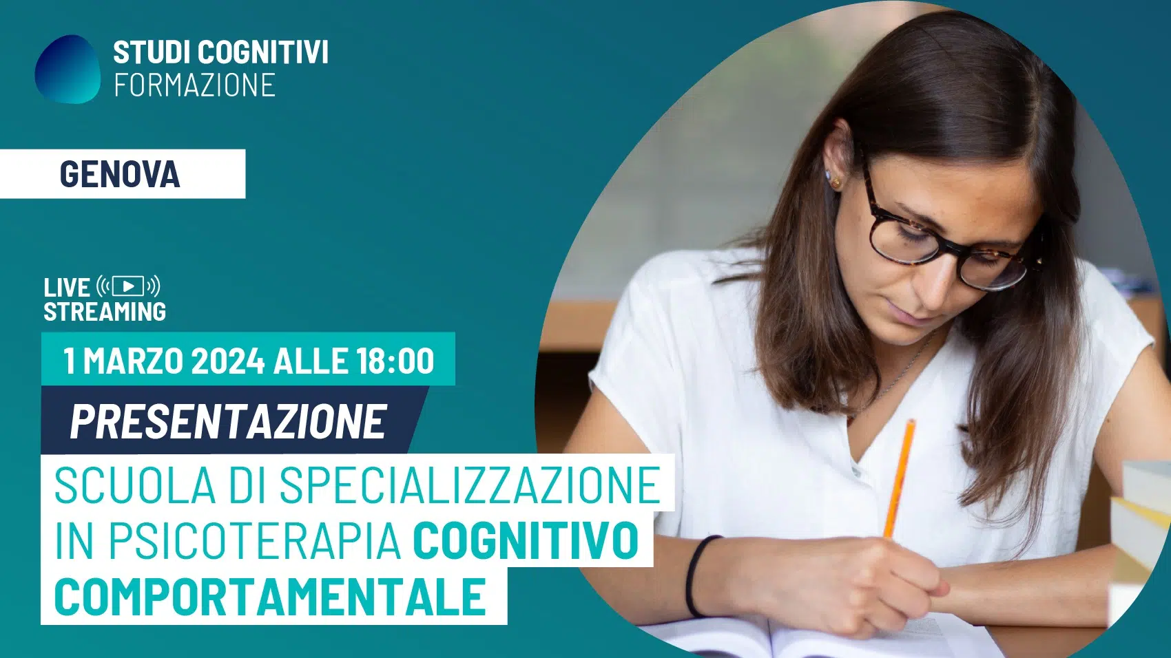 Presentazione Psicoterapia e Scienze Cognitive Genova - 1 marzo 2024