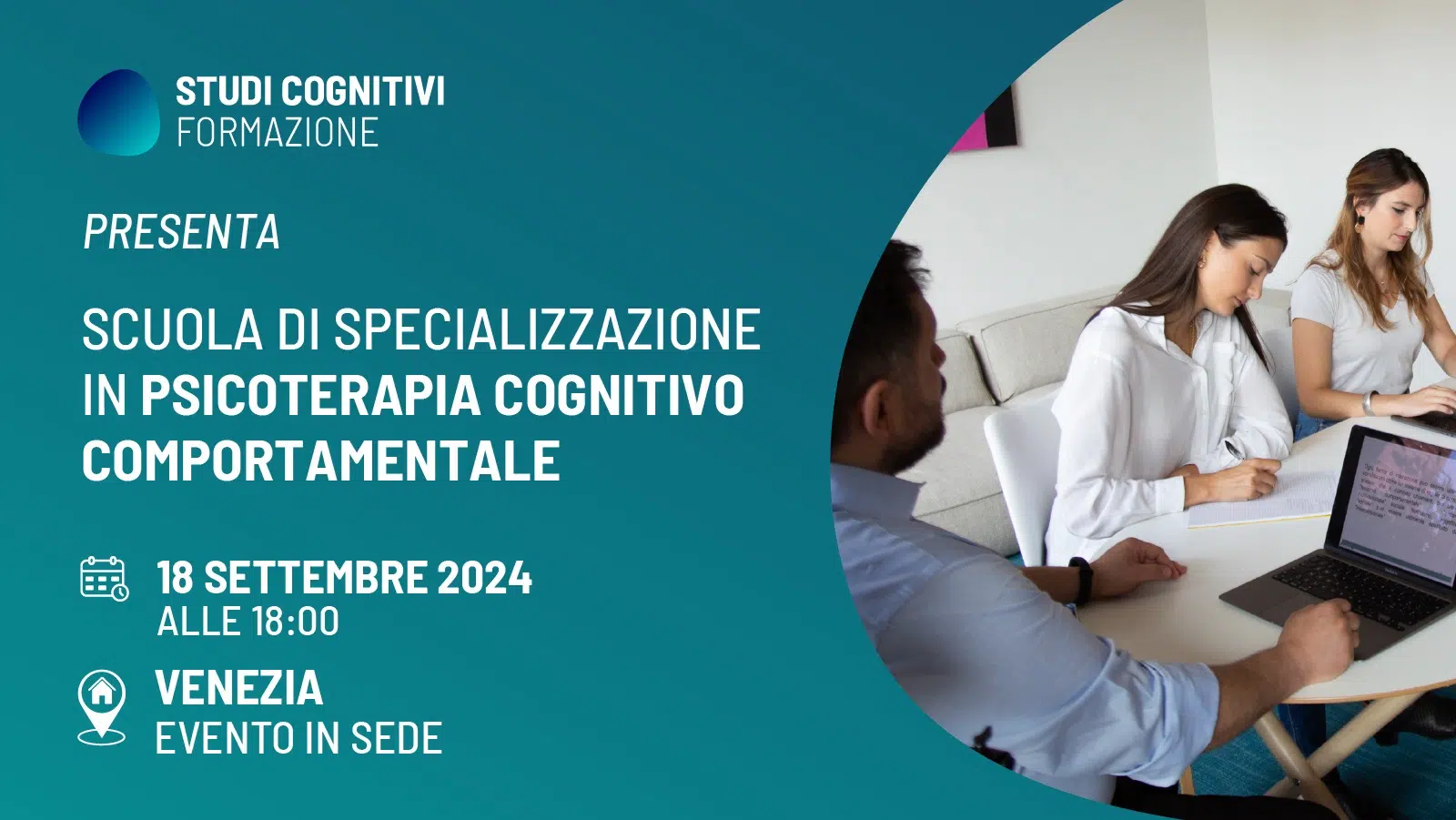 Studi Cognitivi Venezia: presentazione della Scuola di Psicoterapia